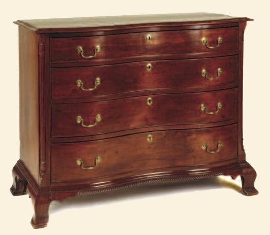 Quaint dresser in Historic Deerfield's collection